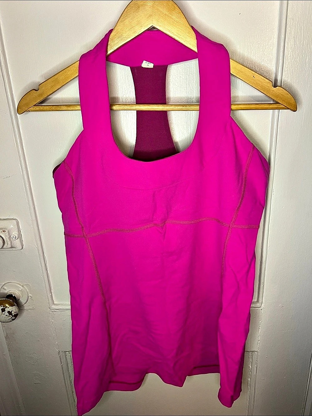 lululemon Racerback Athletic Tank in Pink Size 12
